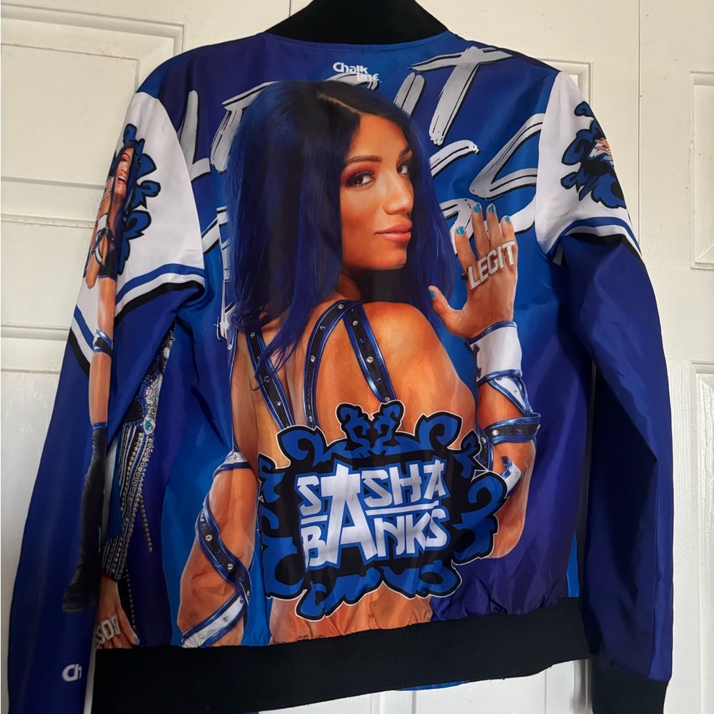 WWE Chalk line Sasha Banks Jacket